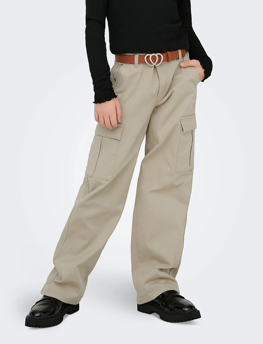 Kids Only - KOGYARROW-VOX STR CARGO PANT PNT NOOS - kargopüksid - pumice stone - 5