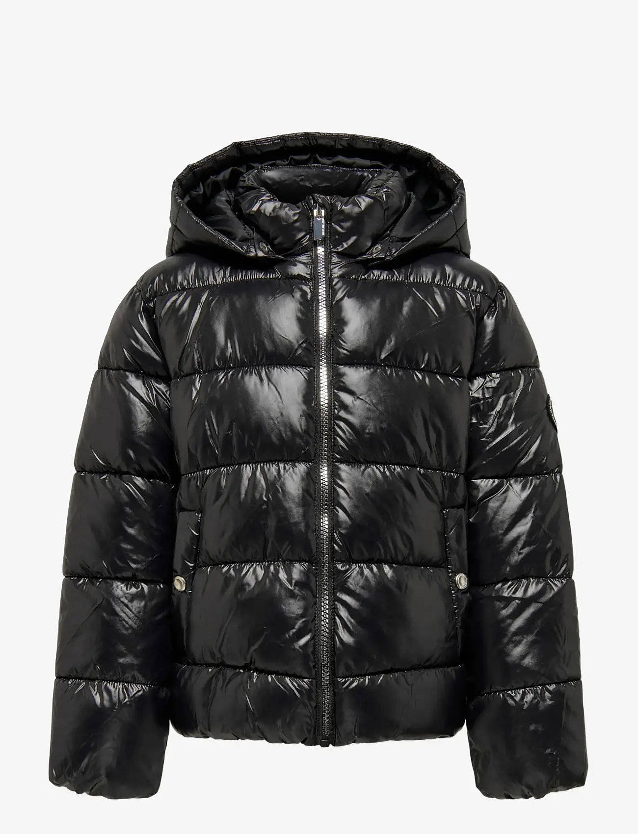 Kids Only - KOGNEWEMMY SAVANNAH QUILTD JACKET CP OTW - talvejope - black - 1