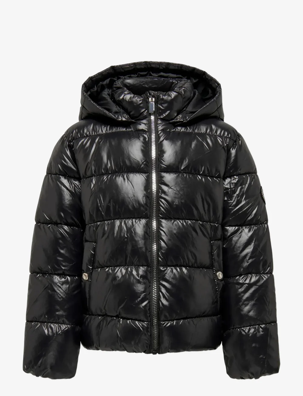 Kids Only - KOGNEWEMMY SAVANNAH QUILTD JACKET CP OTW - vinterjackor - black - 1