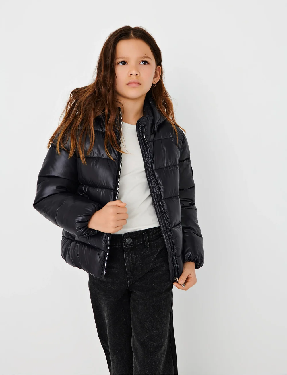 Kids Only - KOGNEWEMMY SAVANNAH QUILTD JACKET CP OTW - vinterjackor - black - 3