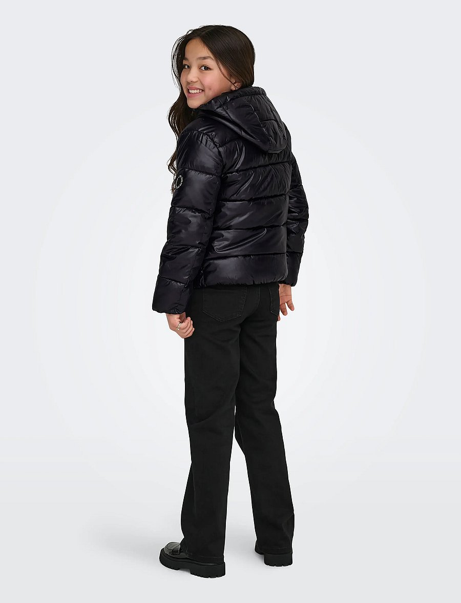 Kids Only - KOGNEWEMMY SAVANNAH JACKET OTW NOOS - vinterjackor - black - 3