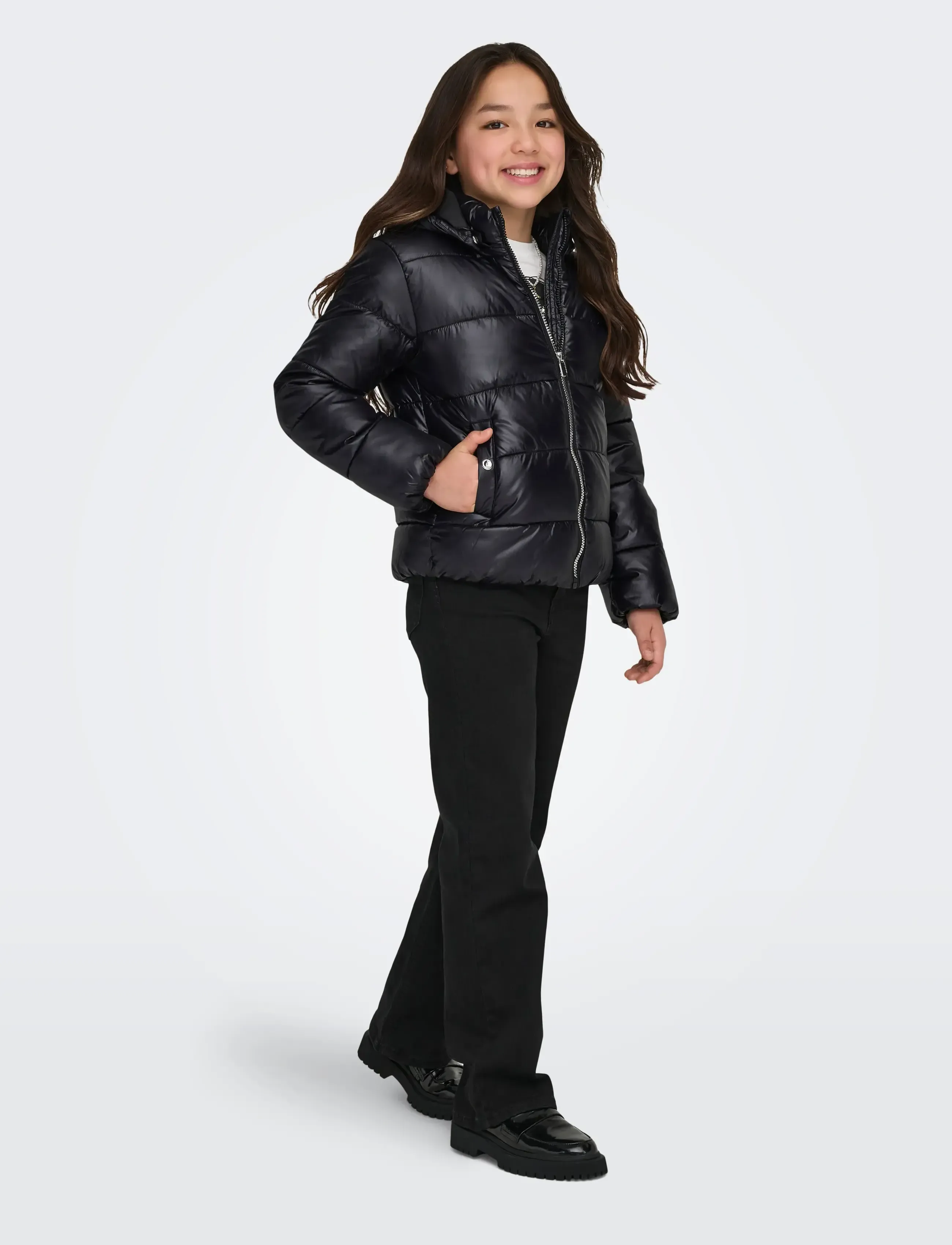 Kids Only - KOGNEWEMMY SAVANNAH JACKET OTW NOOS - winterjacke - black - 4