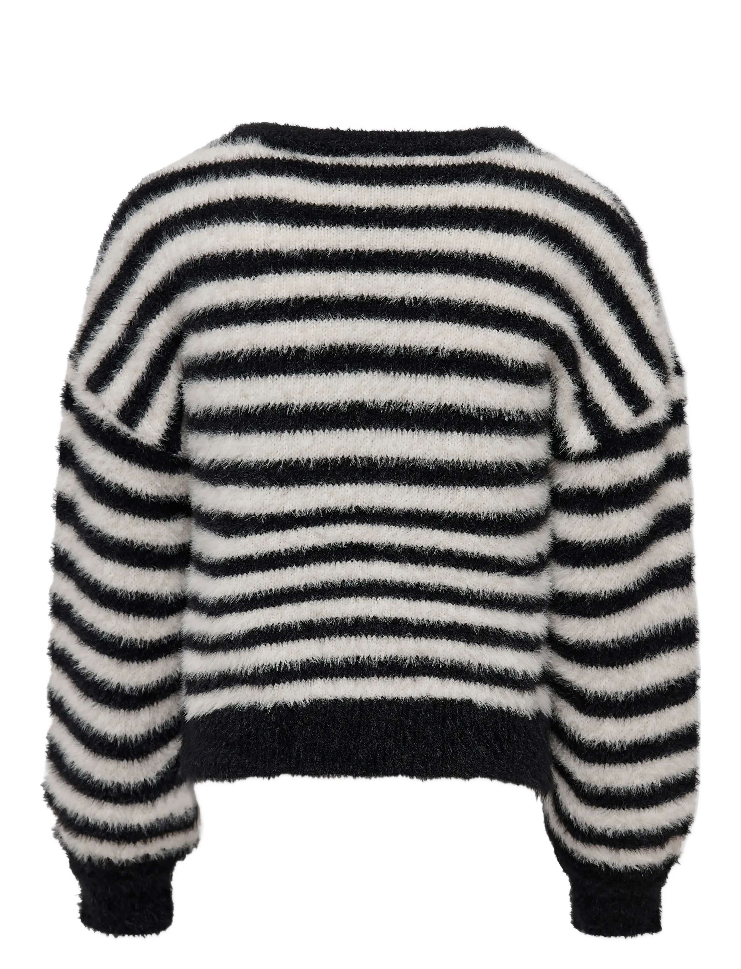 Kids Only - KOGNEWPIUMO L/S PULLOVER KNT NOOS - pullover - black - 2