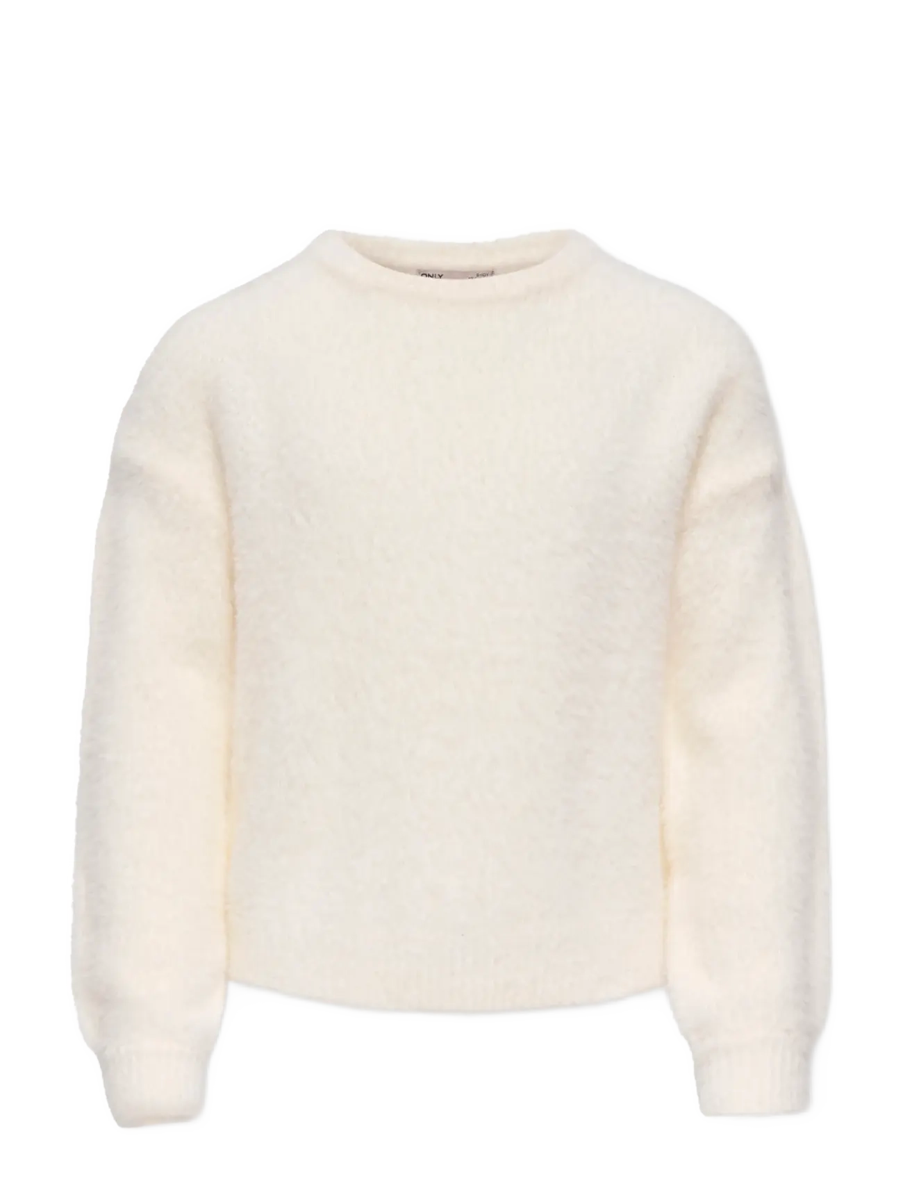 KOGNEWPIUMO L/S PULLOVER KNT NOOS - CLOUD DANCER