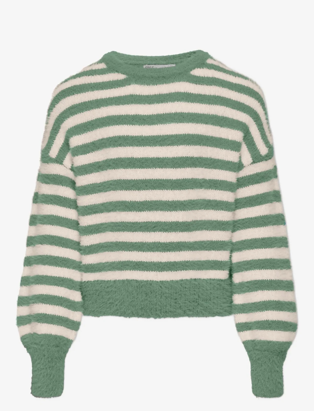 Kids Only - KOGNEWPIUMO L/S PULLOVER KNT NOOS - trøjer - hedge green - 0