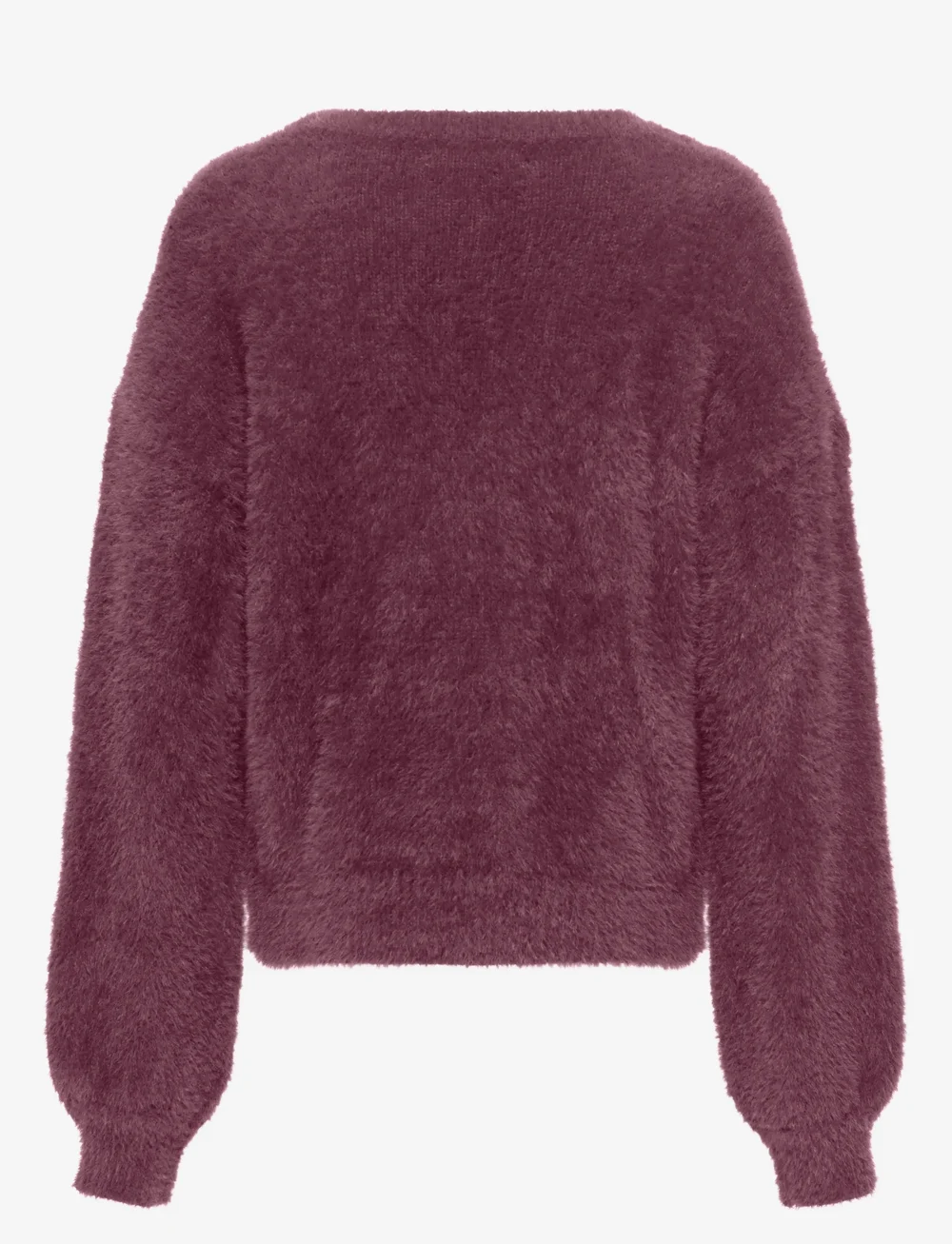 Kids Only - KOGNEWPIUMO L/S PULLOVER KNT NOOS - stickade tröjor - mauve wine - 1