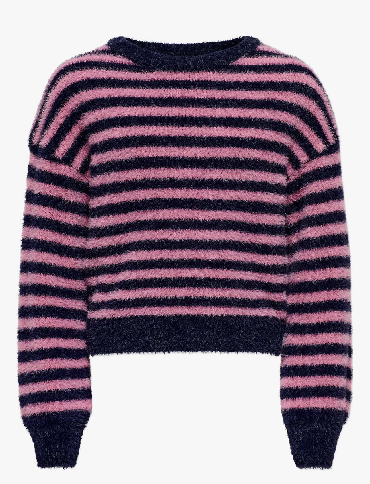 Kids Only - KOGNEWPIUMO L/S PULLOVER KNT NOOS - trøjer - night sky - 1