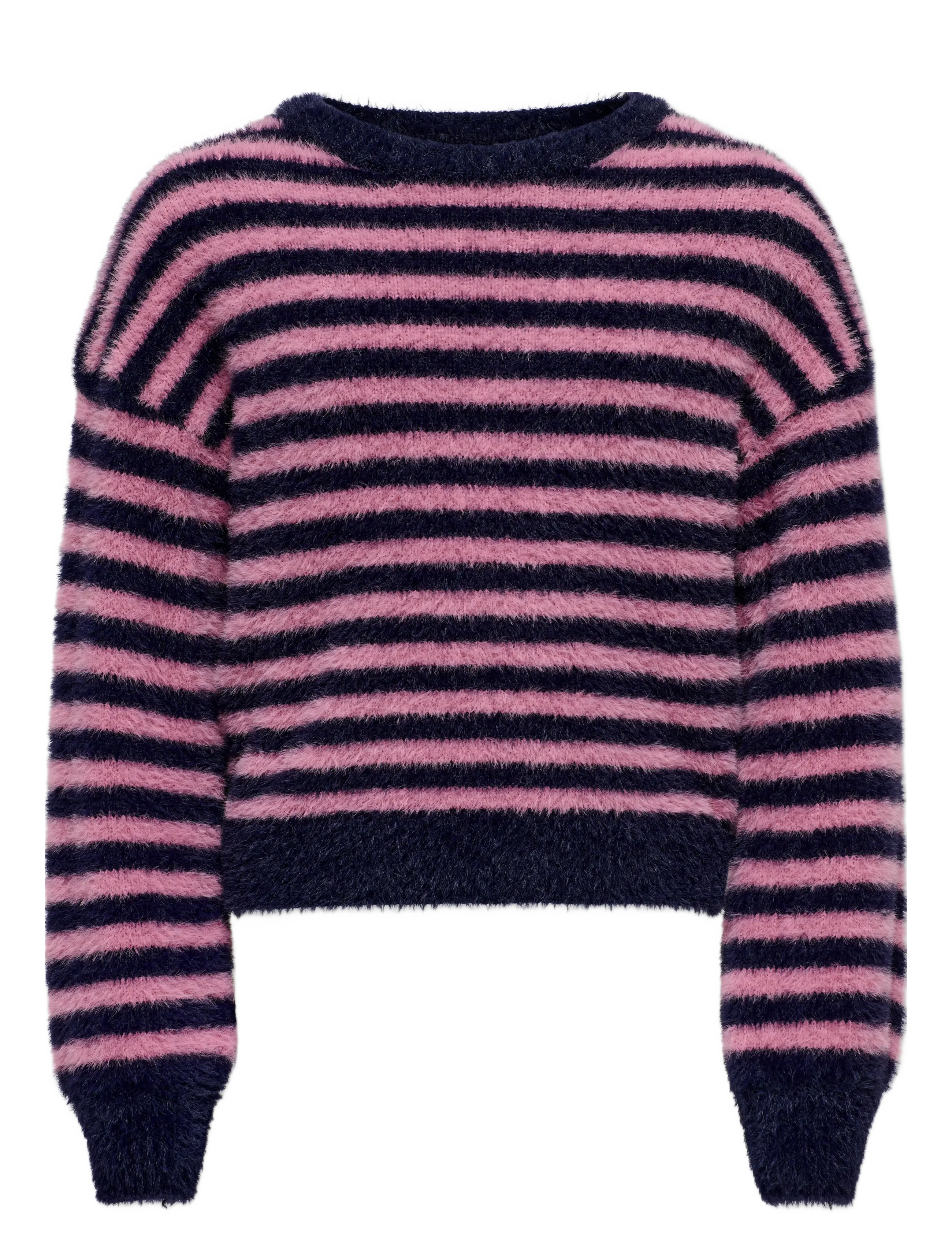 Kids Only KOGNEWPIUMO L/S PULLOVER KNT NOOS - Oberteile - NIGHT SKY / multi