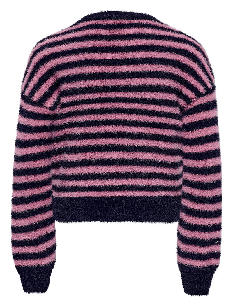 Kids Only - KOGNEWPIUMO L/S PULLOVER KNT NOOS - trøjer - night sky - 2