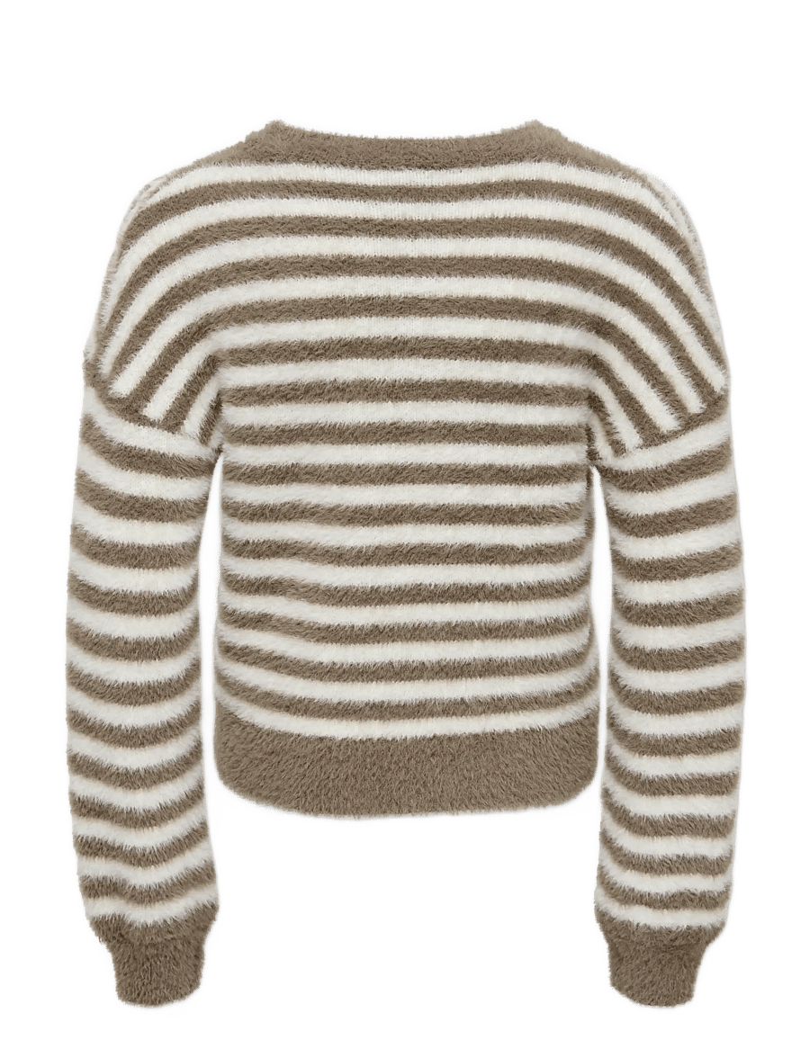 Kids Only - KOGNEWPIUMO L/S PULLOVER KNT NOOS - džemprid - walnut - 1