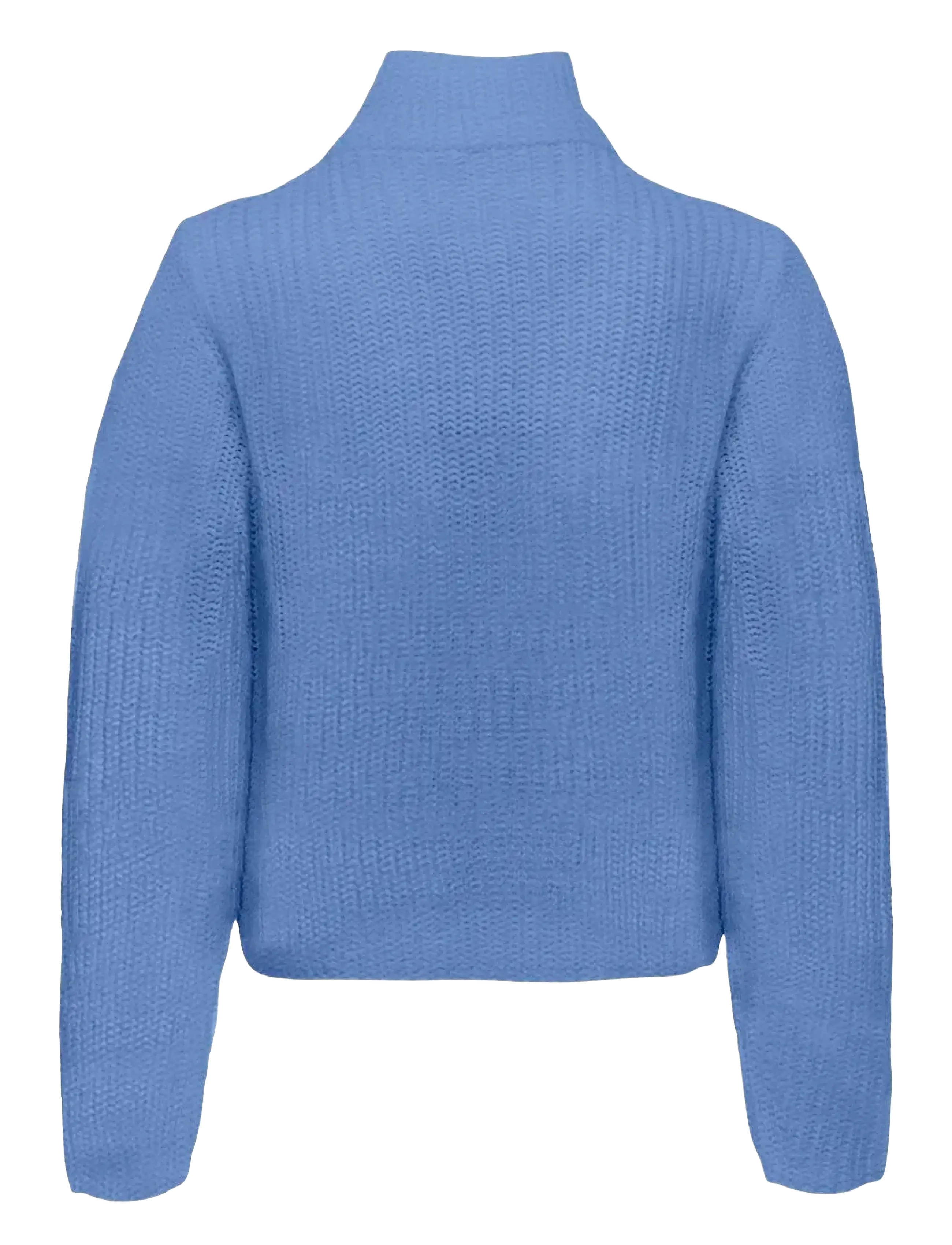 Kids Only - KOGNEWBELLA NICOYA L/S ZIP PULLOVER KNT - džemperiai - grapemist - 1