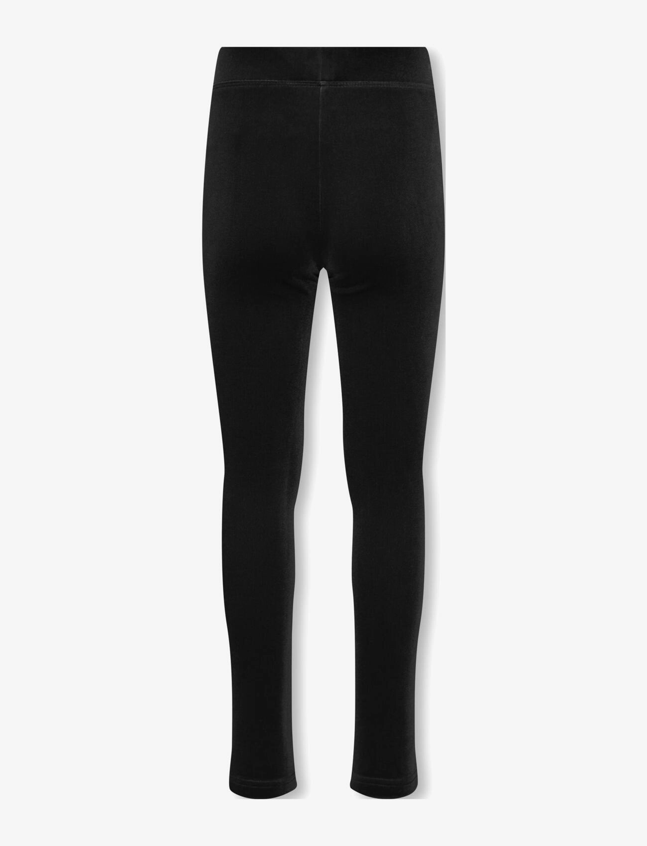 Kids Only - KOGMARGARET VELVET FLAIRED PNT - black - 1