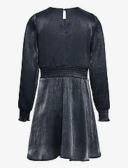 Kids Only - KOGLINDA FALLON LS SMOCK DRESS WVN - pikkade varrukatega vabaaja kleidid - black - 1