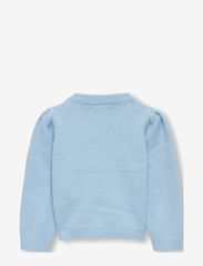 Kids Only - KMGLESLY L/S PUFF PULLOVER CP KNT - jumpers - angel falls - 1