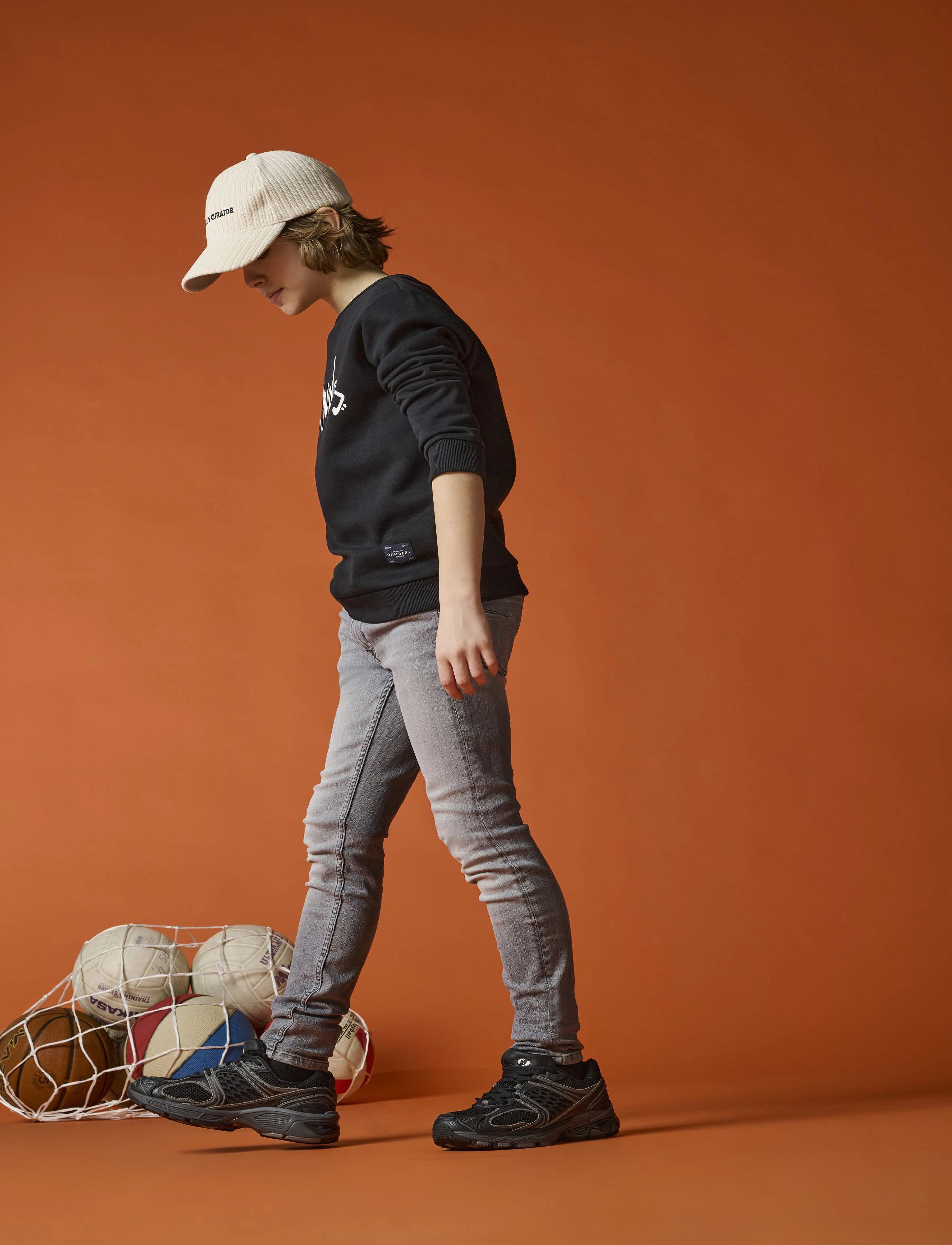 Kids Only Kobdraper Venice Tapered Jeans Noos, 158, Unterteile, Grau - Jeans, Kinder