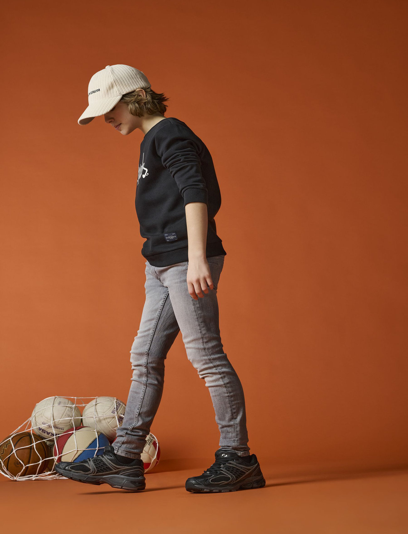 Kids Only - KOBDRAPER VENICE TAPERED JEANS NOOS - tapered jeans - grey denim - 0