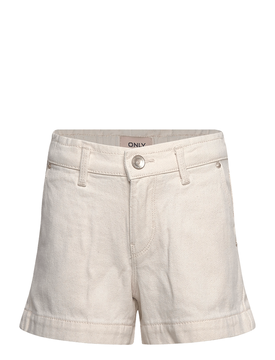 Kids Only - KOGCOMET WIDE DNM ECRU SHORTS PIM - korte jeansbroeken - ecru - 0