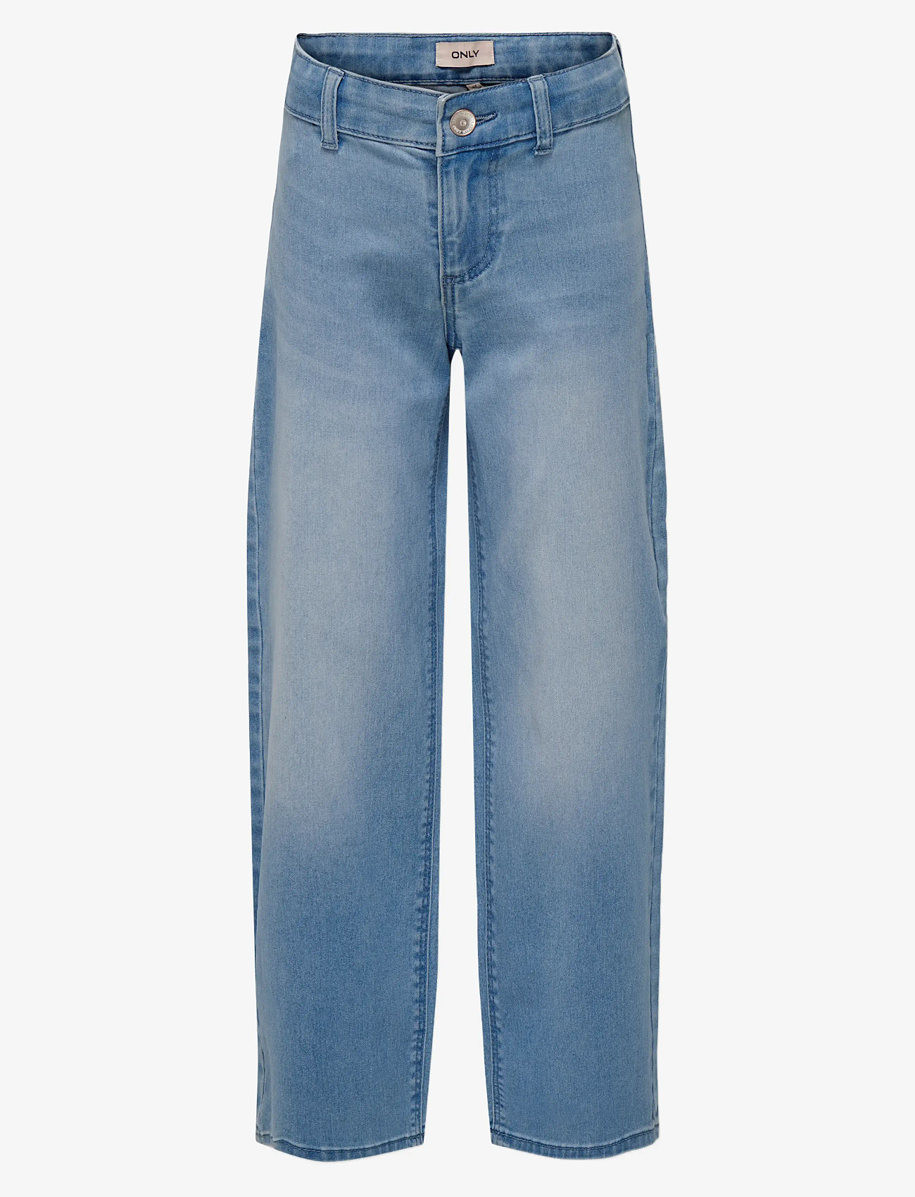 Kids Only - KOGSYLVIE CLEAN WIDE LEG LB DNM PIM NOOS - brede jeans - light blue denim - 1