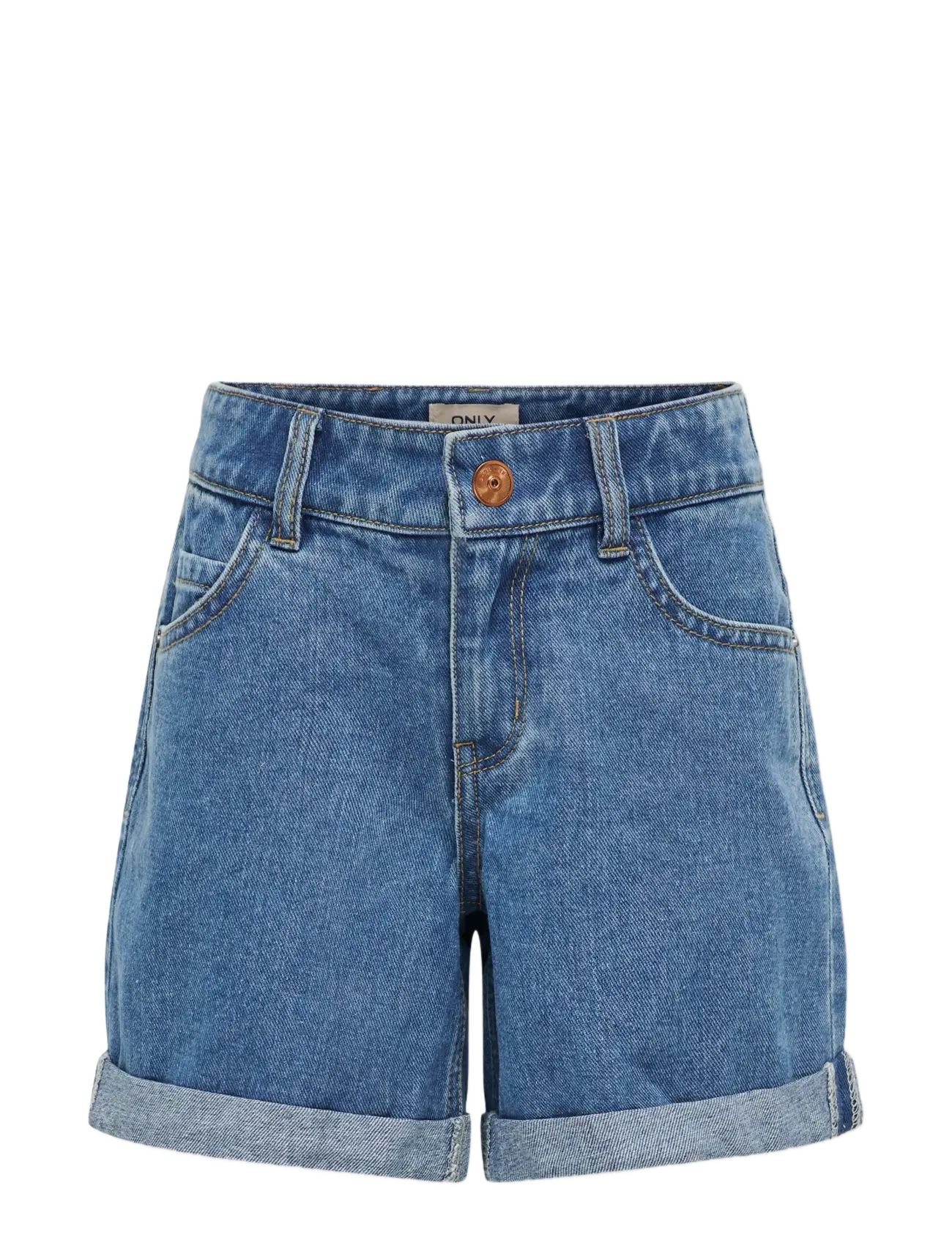 Kinder ONLY Kogvega Reg Mom Shorts Dnm Bjbox Noos Blau - 116 - Kinder