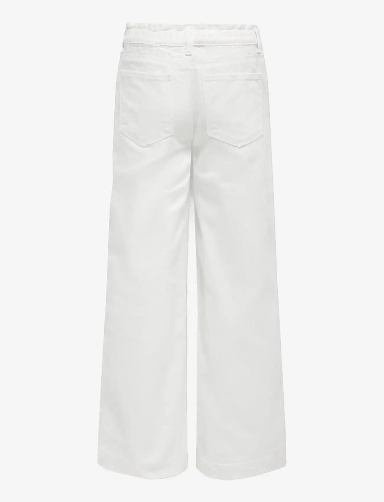 Kids Only - KOGCOMET LIFE WIDE DNM GUO020 NOOS - laia säärega teksad - white - 2