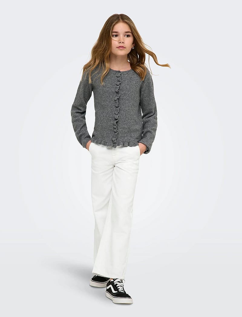 Kids Only - KOGCOMET LIFE WIDE DNM GUO020 NOOS - laia säärega teksad - white - 5