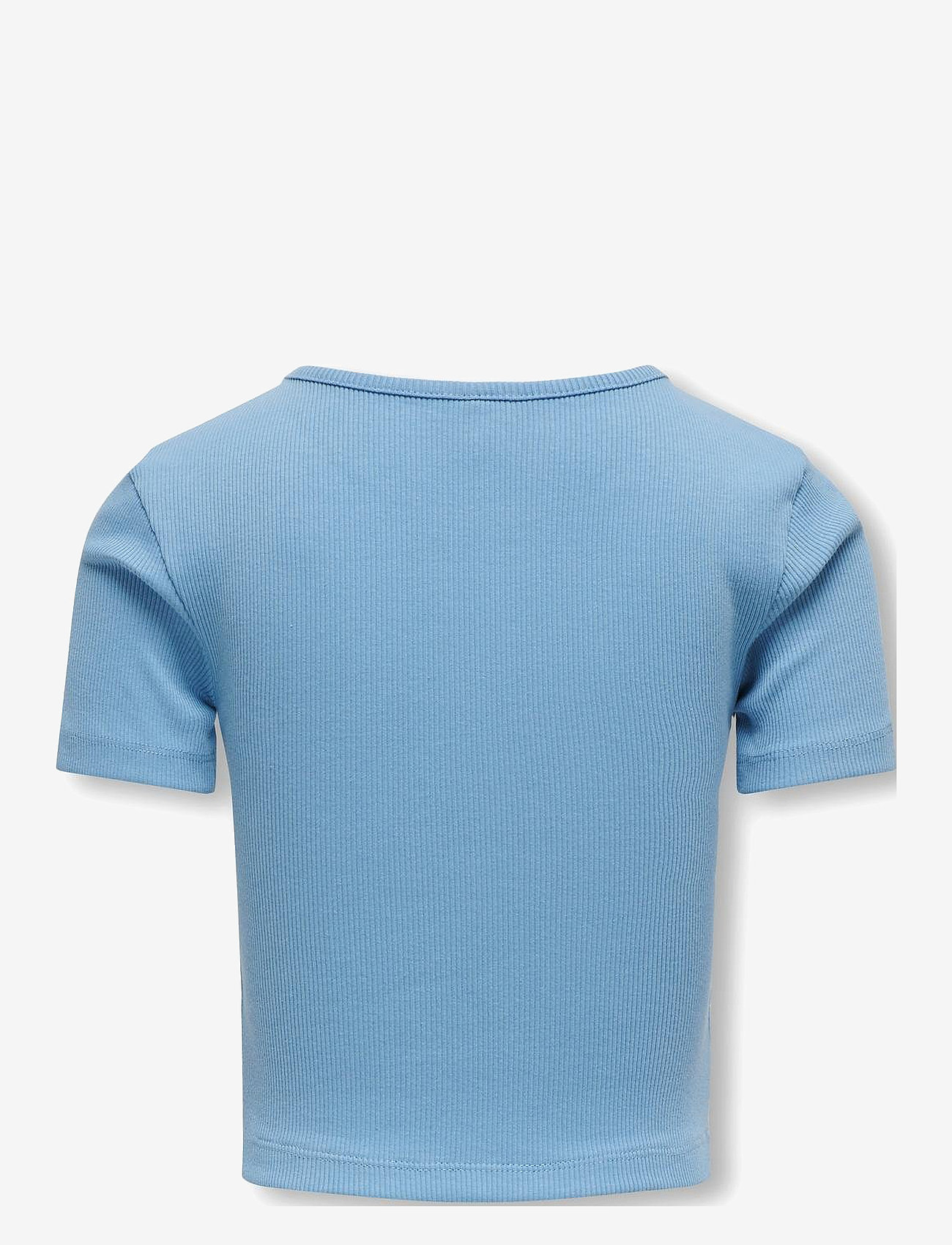 Kids Only - KOGNESSA S/S CUT OUT TOP BOX JRS NOOS - blissful blue - 2