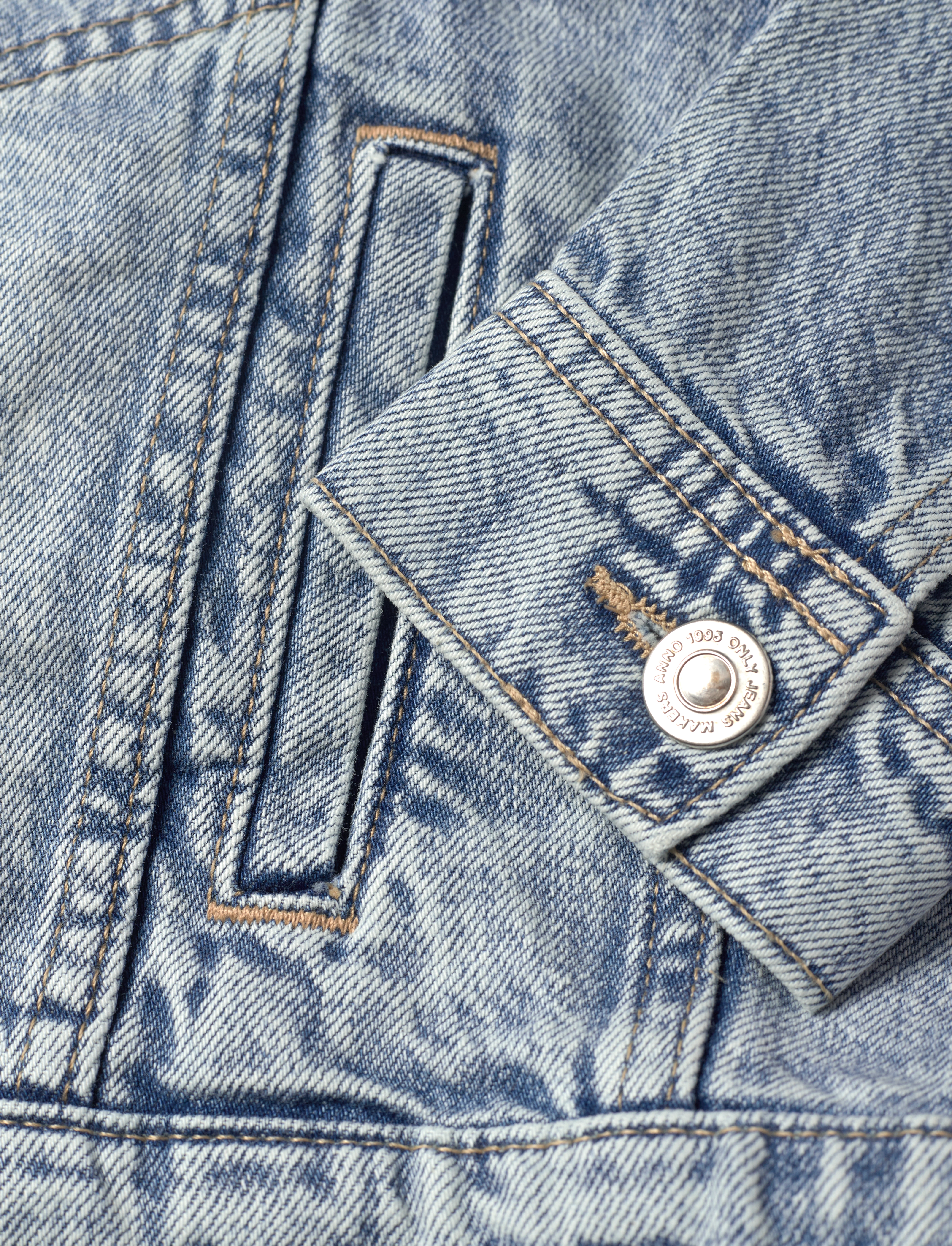Kids Only - KOBRICK TRUCKER JACKET L.BLUE DNM 3793 - light blue denim - 4