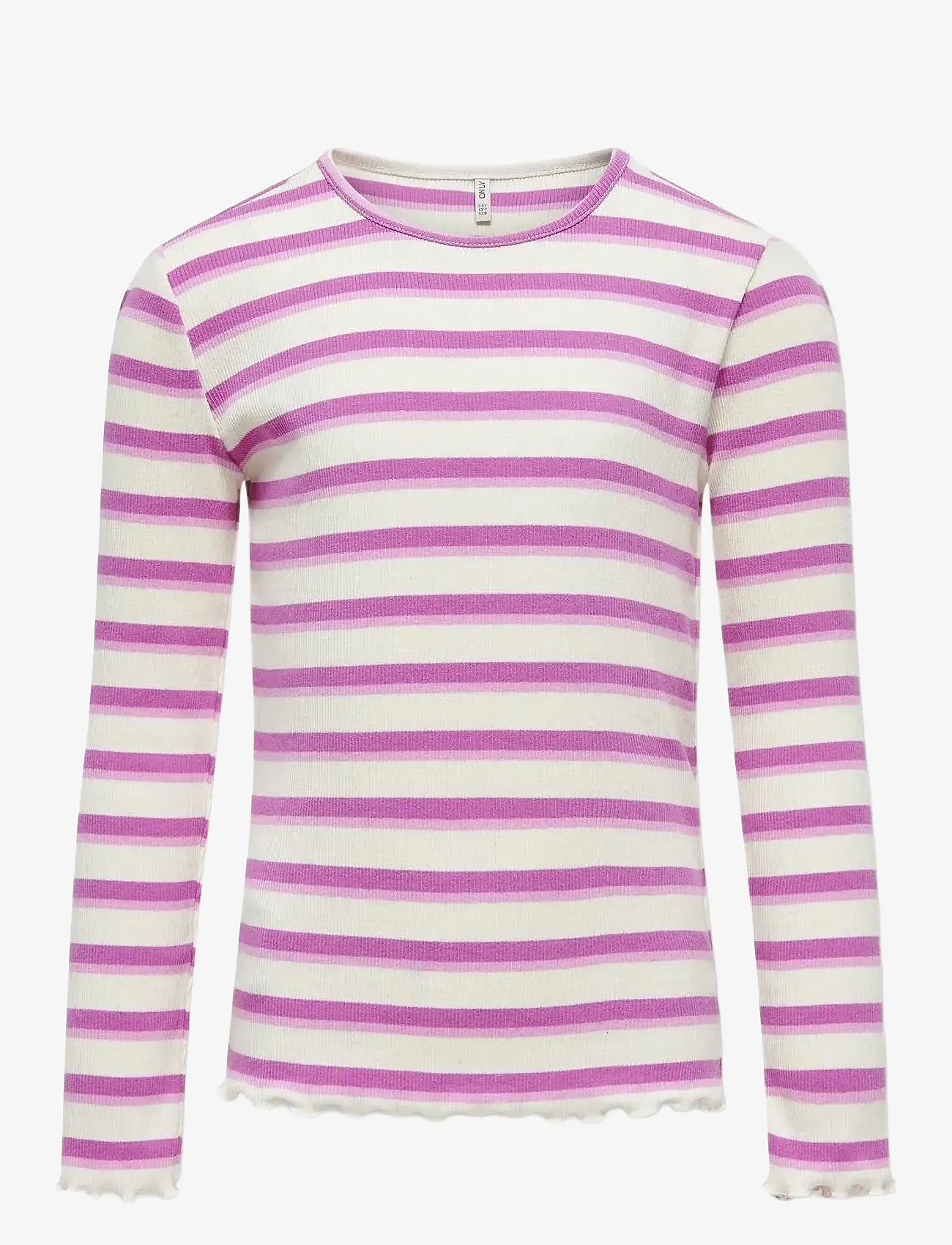 Kids Only - KOGEVIG L/S RIB TOP JRS - langärmelig - cloud dancer - 0