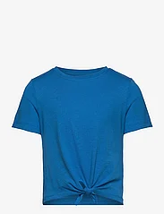 Kids Only - KOGNEW MAY LIFE S/S KNOT TOP JRS - marškinėliai trumpomis rankovėmis - french blue - 0