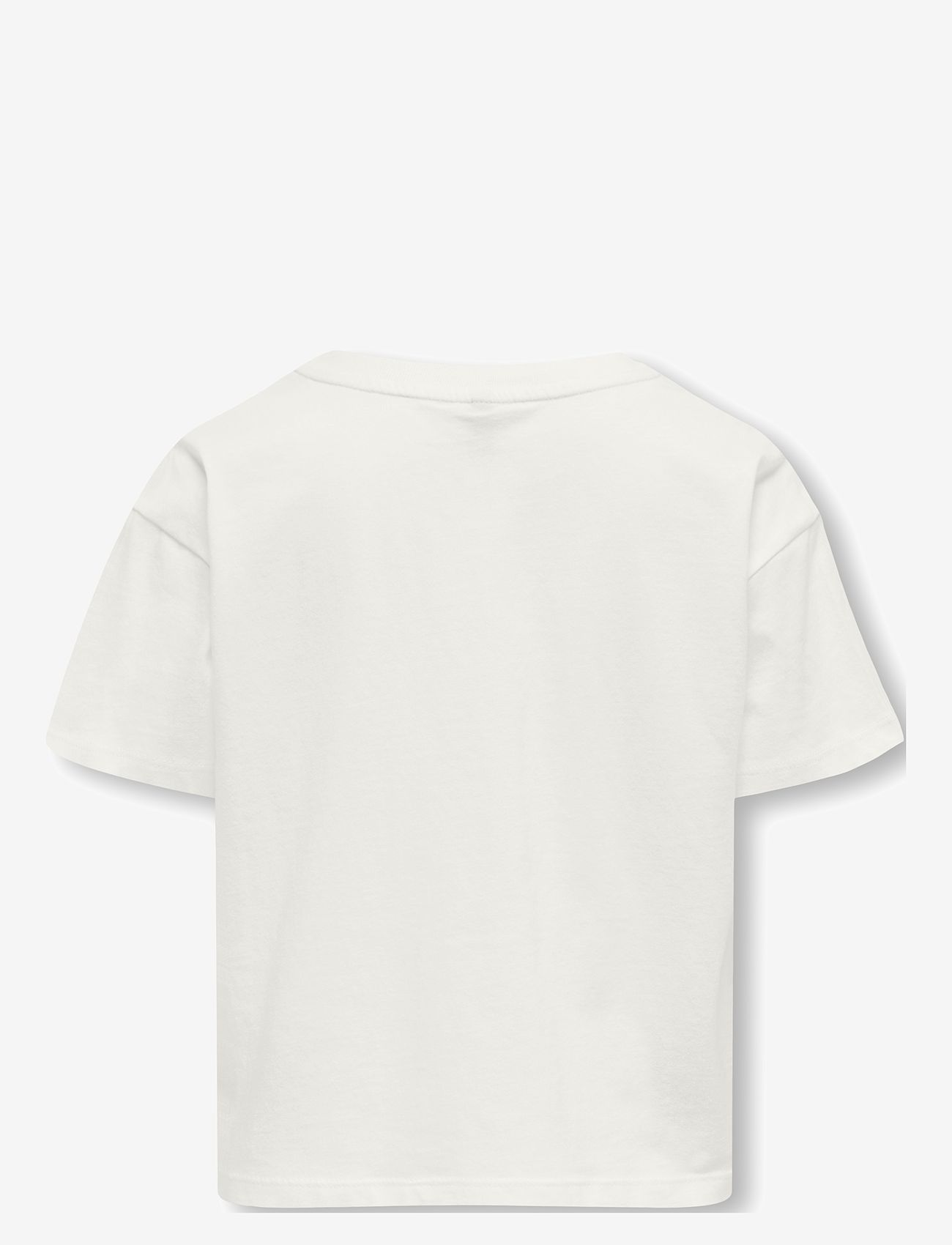 Kids Only - KOGMAIKEN LIFE CROP SS ONLY BOX JRS NOOS - lühikeste varrukatega t-särgid - cloud dancer - 1