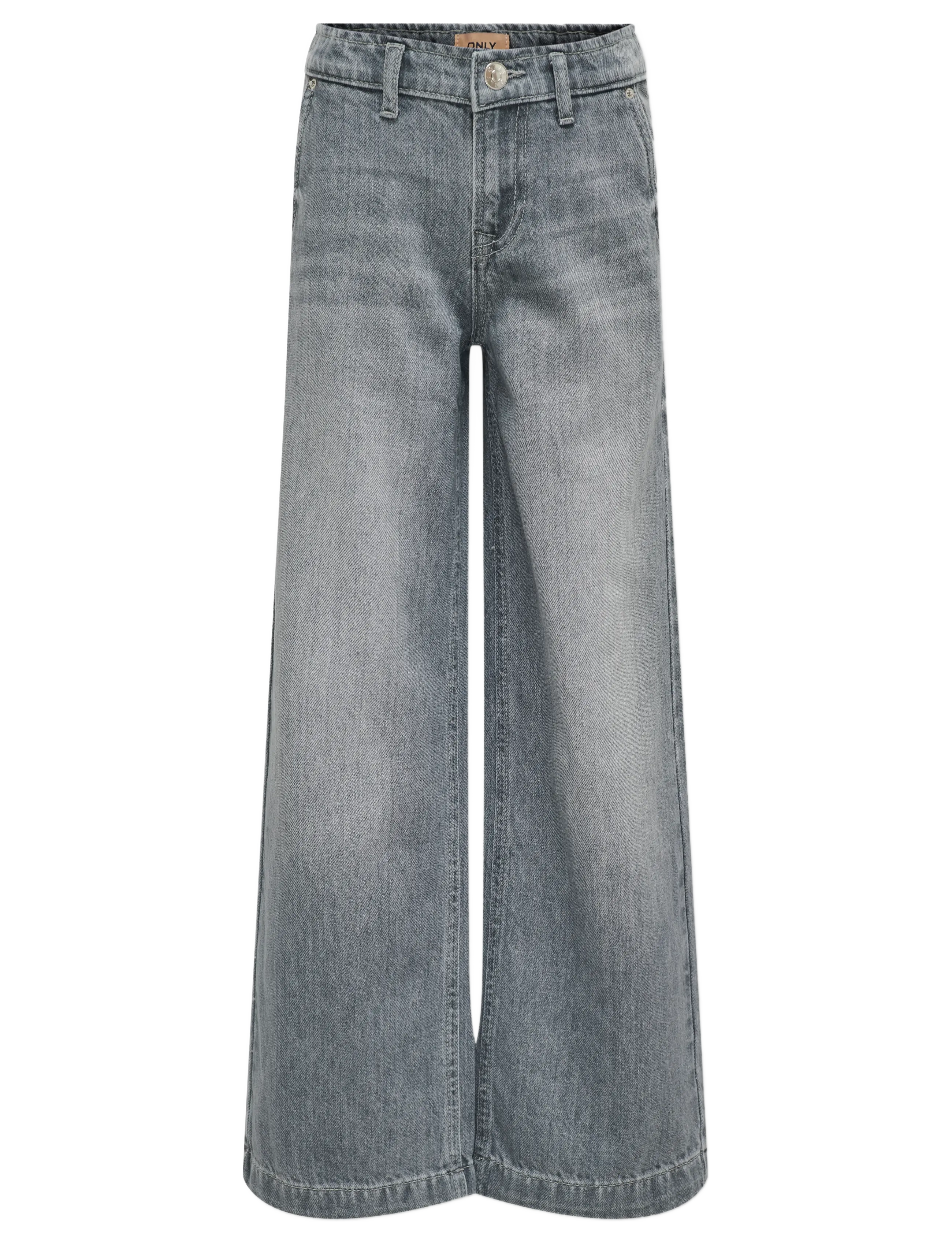 Kids Only KOGCOMET WIDE LEG DNM MAT624 NOOS - Jeans - MEDIUM GREY DENIM / grey