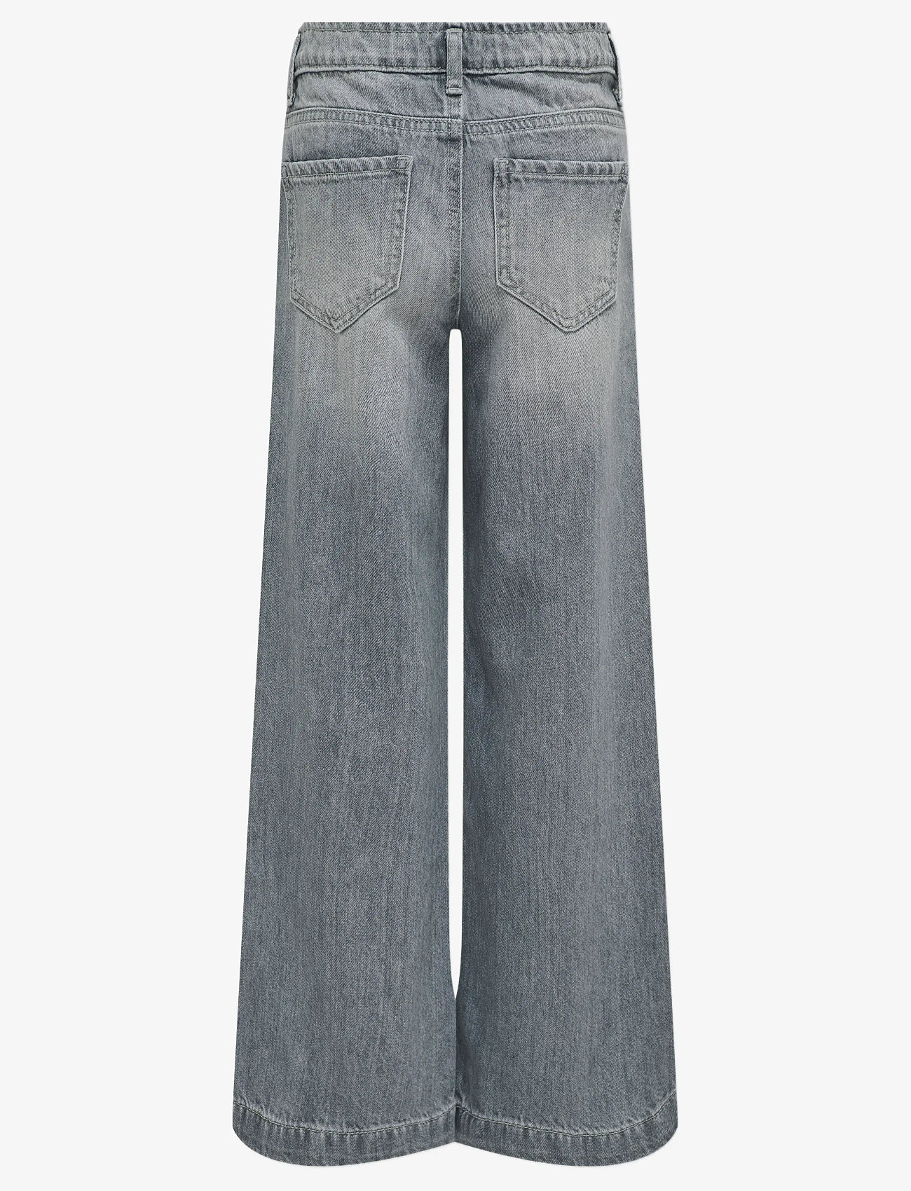 Kids Only - KOGCOMET WIDE LEG DNM MAT624 NOOS - brede jeans - medium grey denim - 2