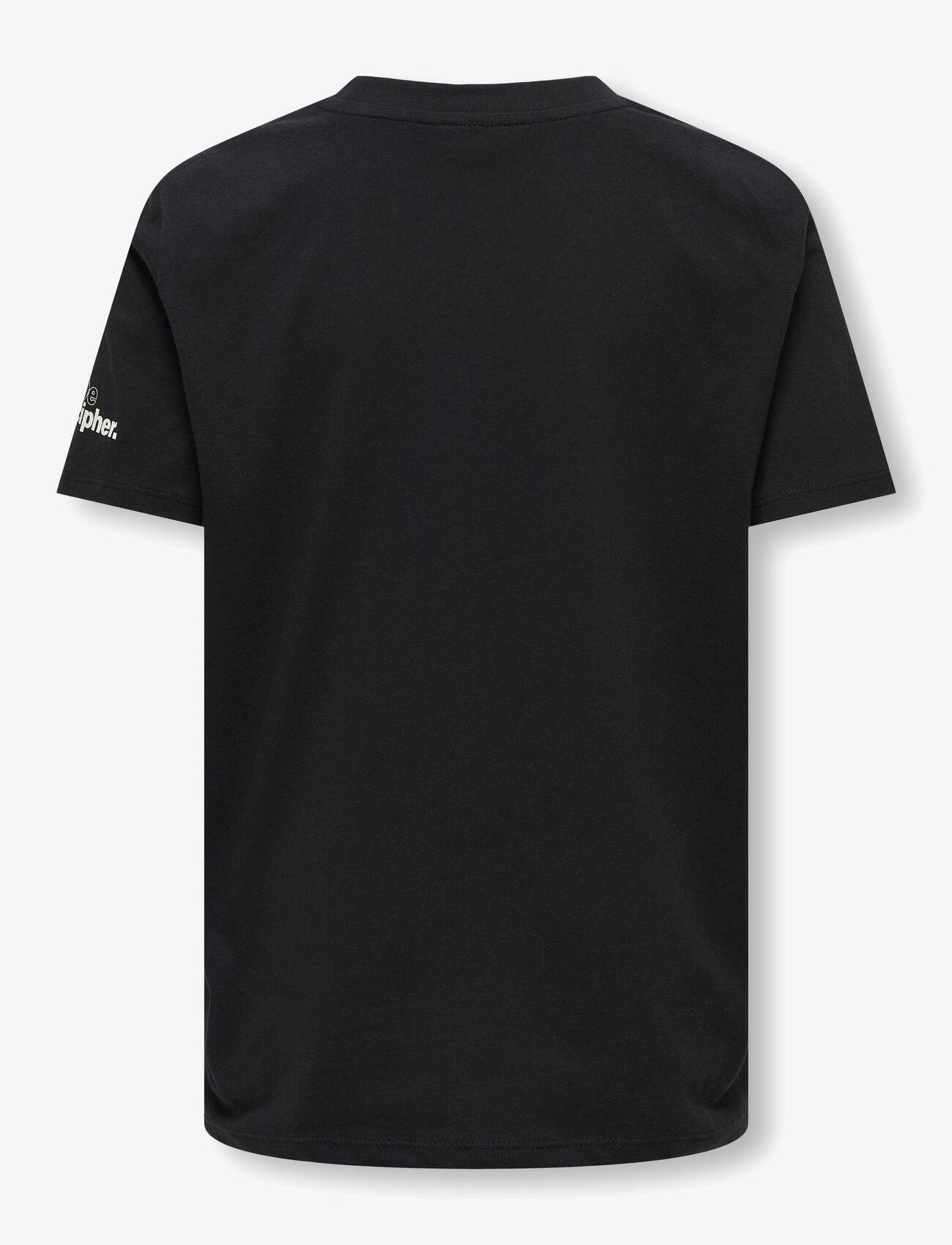 Kids Only - KOBHOWARD S/S TEE PRINT BOX JRS - black - 1