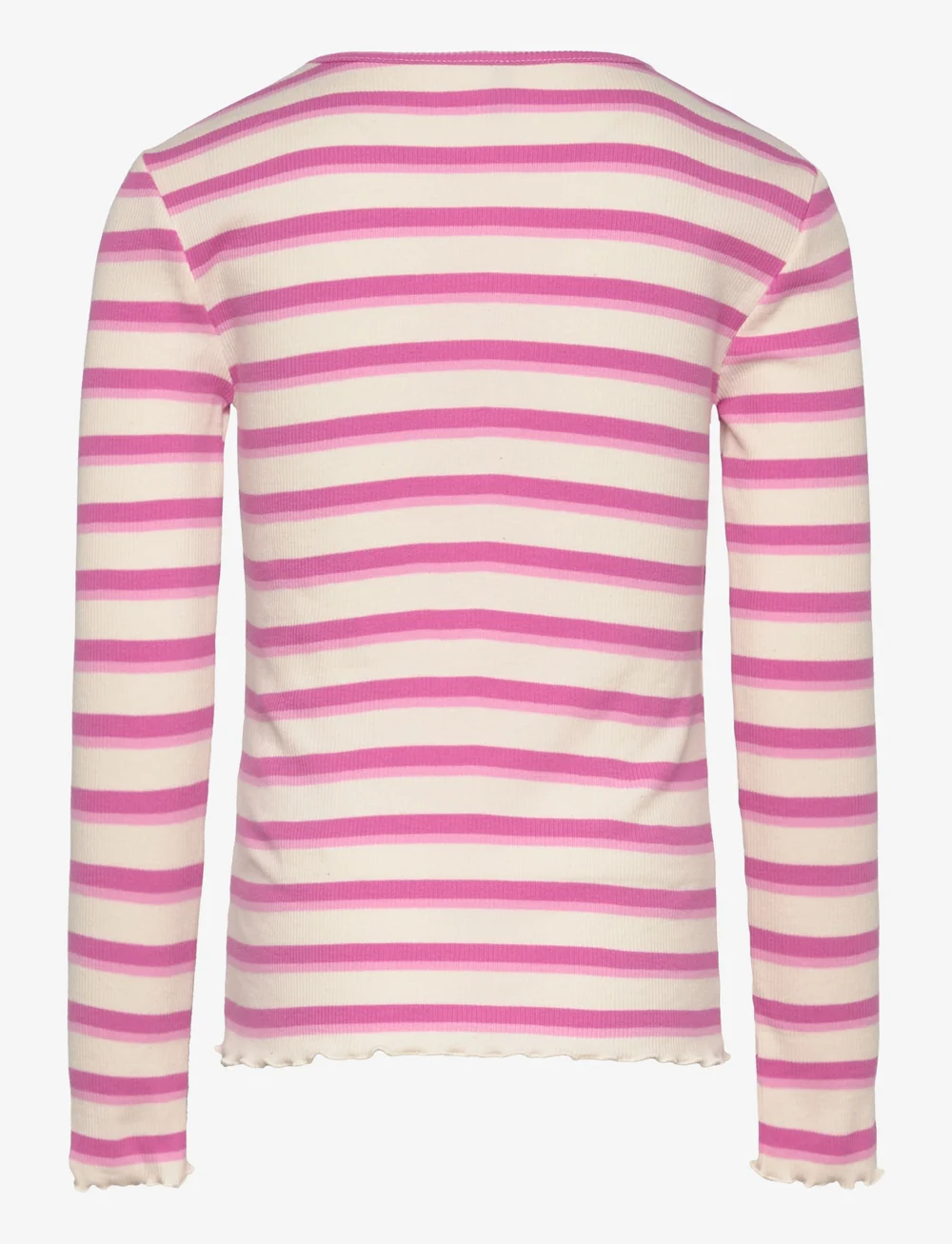 Kids Only - KMGEVIG L/S RIB TOP O-NECK JRS - pikkade varrukatega t-särgid - cloud dancer - 2