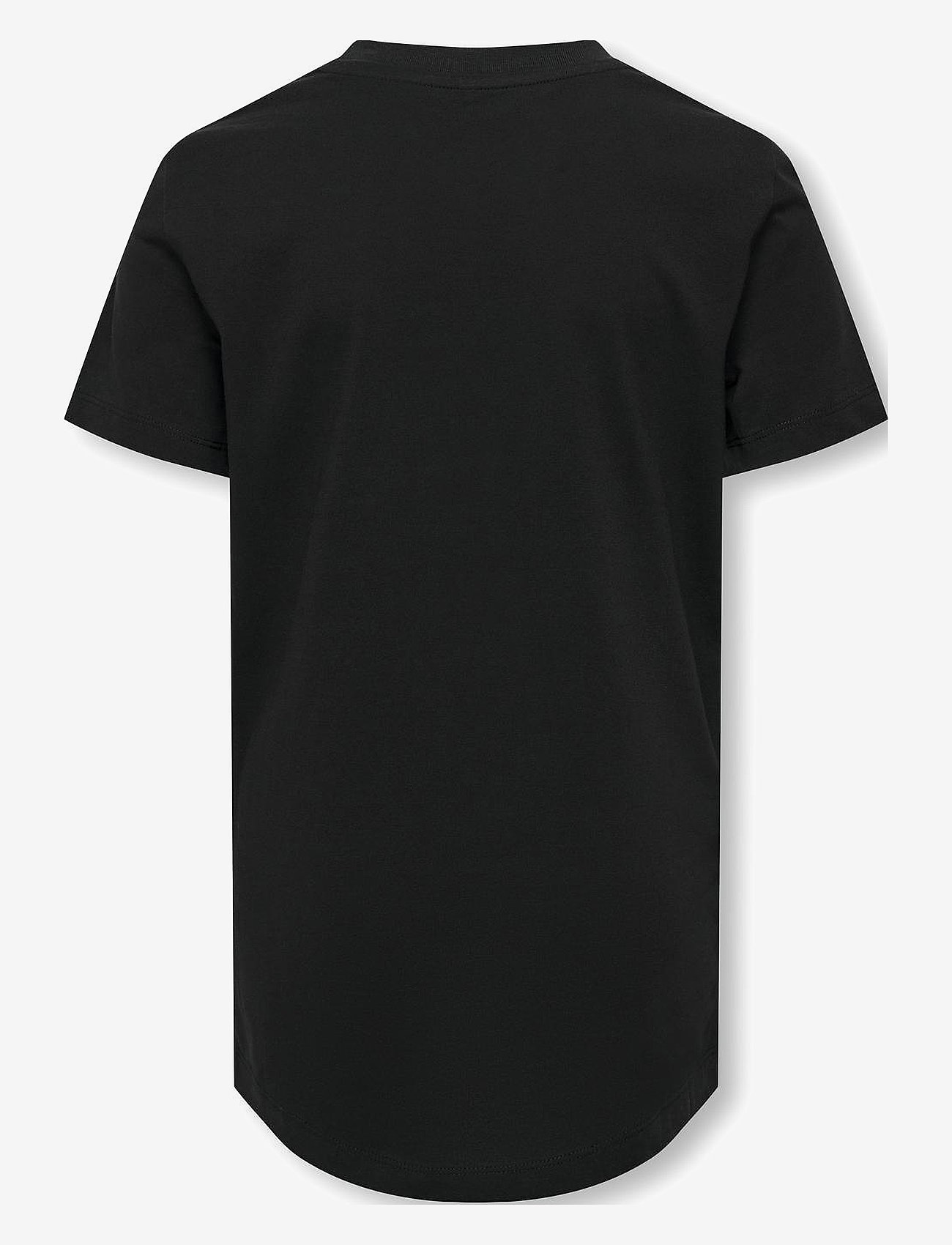 Kids Only - KOBMARINUS S/S TEE PRINT BOX JRS NOOS - kortærmede t-shirts - black - 2