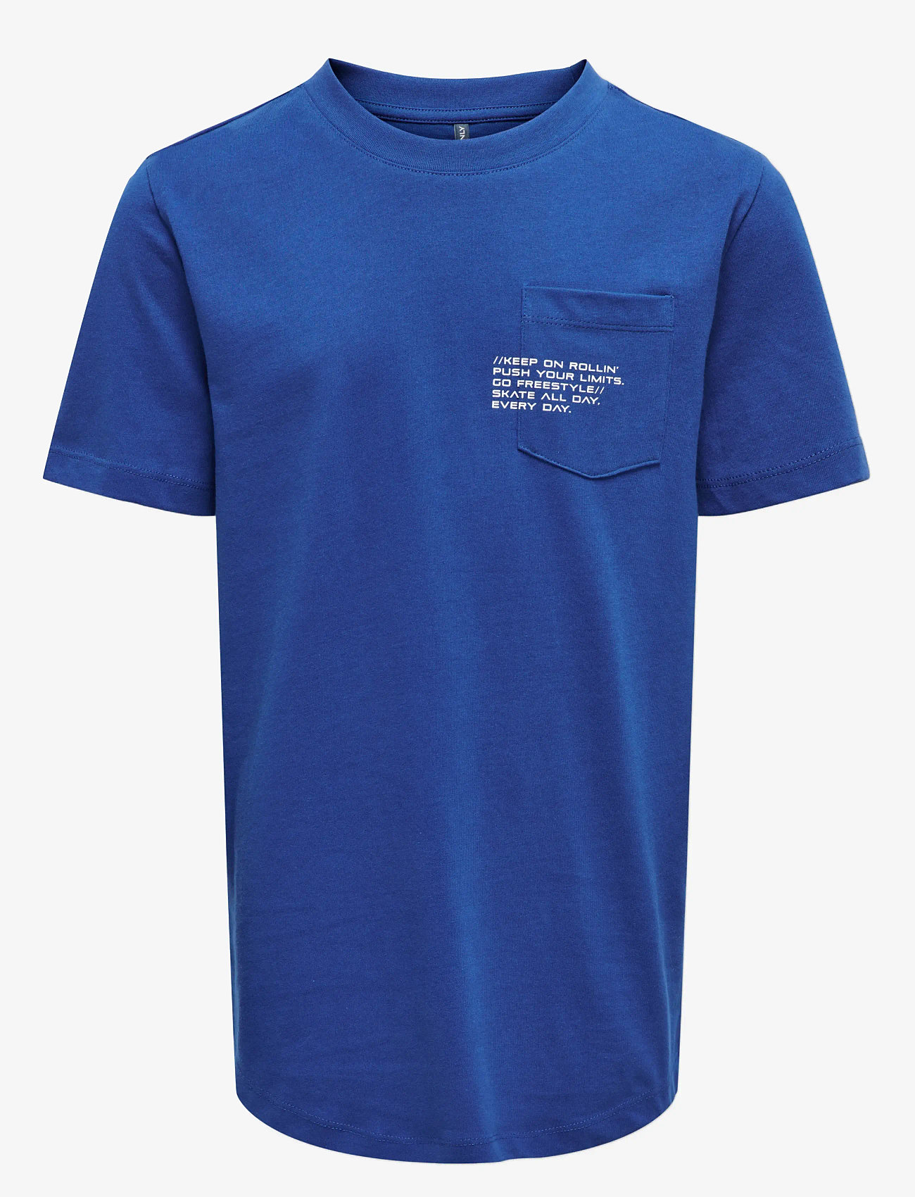 Kids Only - KOBMARINUS S/S TEE PRINT BOX JRS NOOS - marškinėliai trumpomis rankovėmis - blue quartz - 1