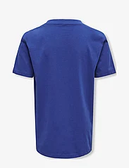 Kids Only - KOBMARINUS S/S TEE PRINT BOX JRS NOOS - kortærmede t-shirts - blue quartz - 1
