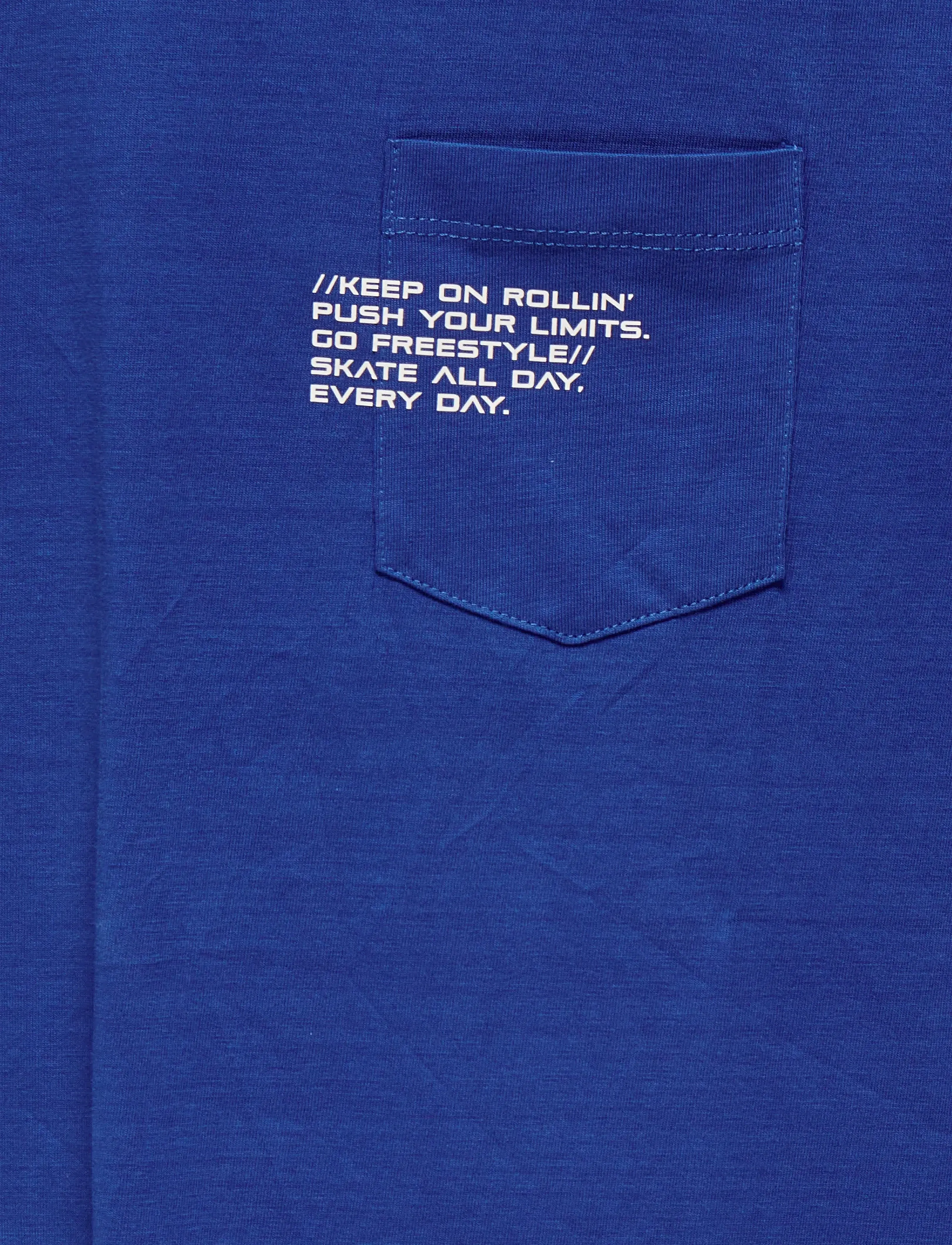 Kids Only - KOBMARINUS S/S TEE PRINT BOX JRS NOOS - t-shirts à manches courtes - blue quartz - 3