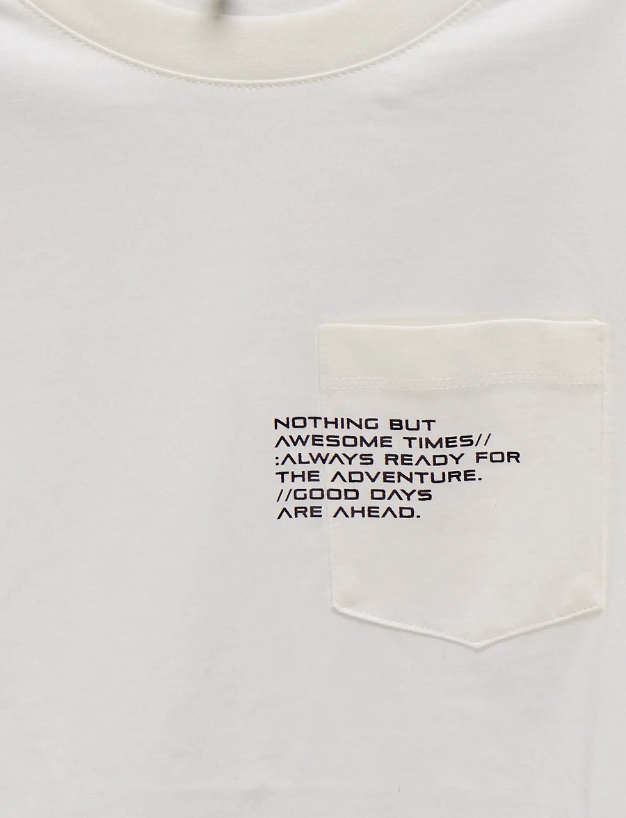 Kids Only - KOBMARINUS S/S TEE PRINT BOX JRS NOOS - kortærmede t-shirts - cloud dancer - 3