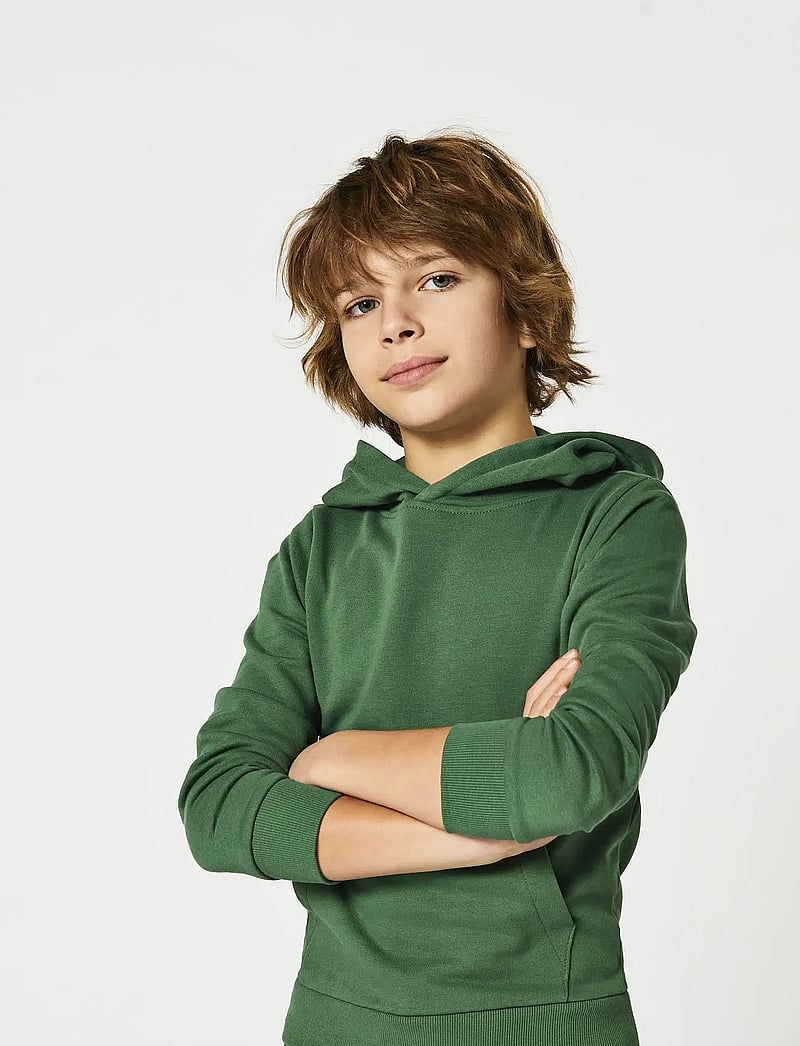 Kids Only - KOBLASSI L/S POCKET HOOD SWT NOOS - kapuzenpullover - myrtle - 0