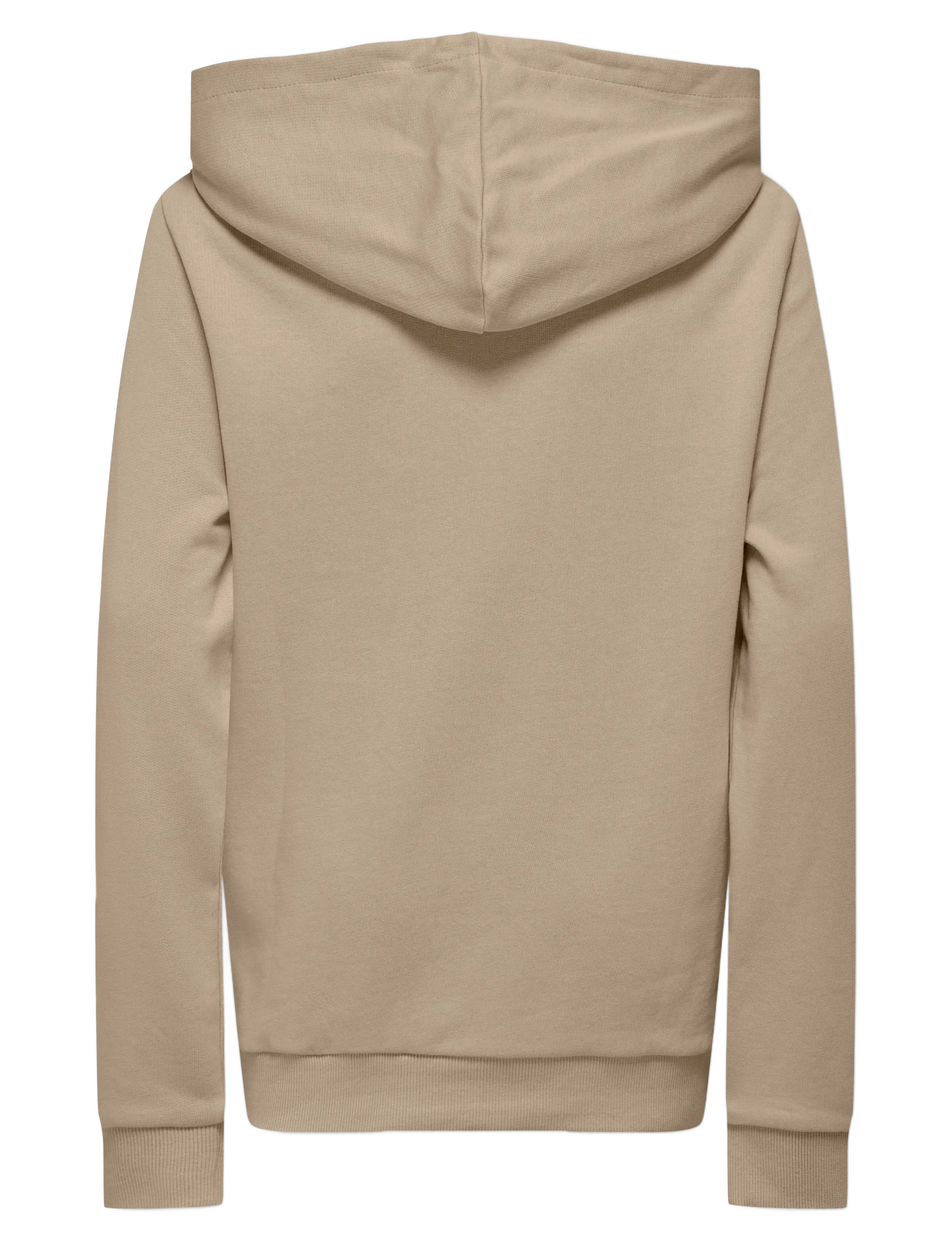 Kids Only - KOBLASSI L/S POCKET HOOD SWT NOOS - kapuzenpullover - white pepper - 1
