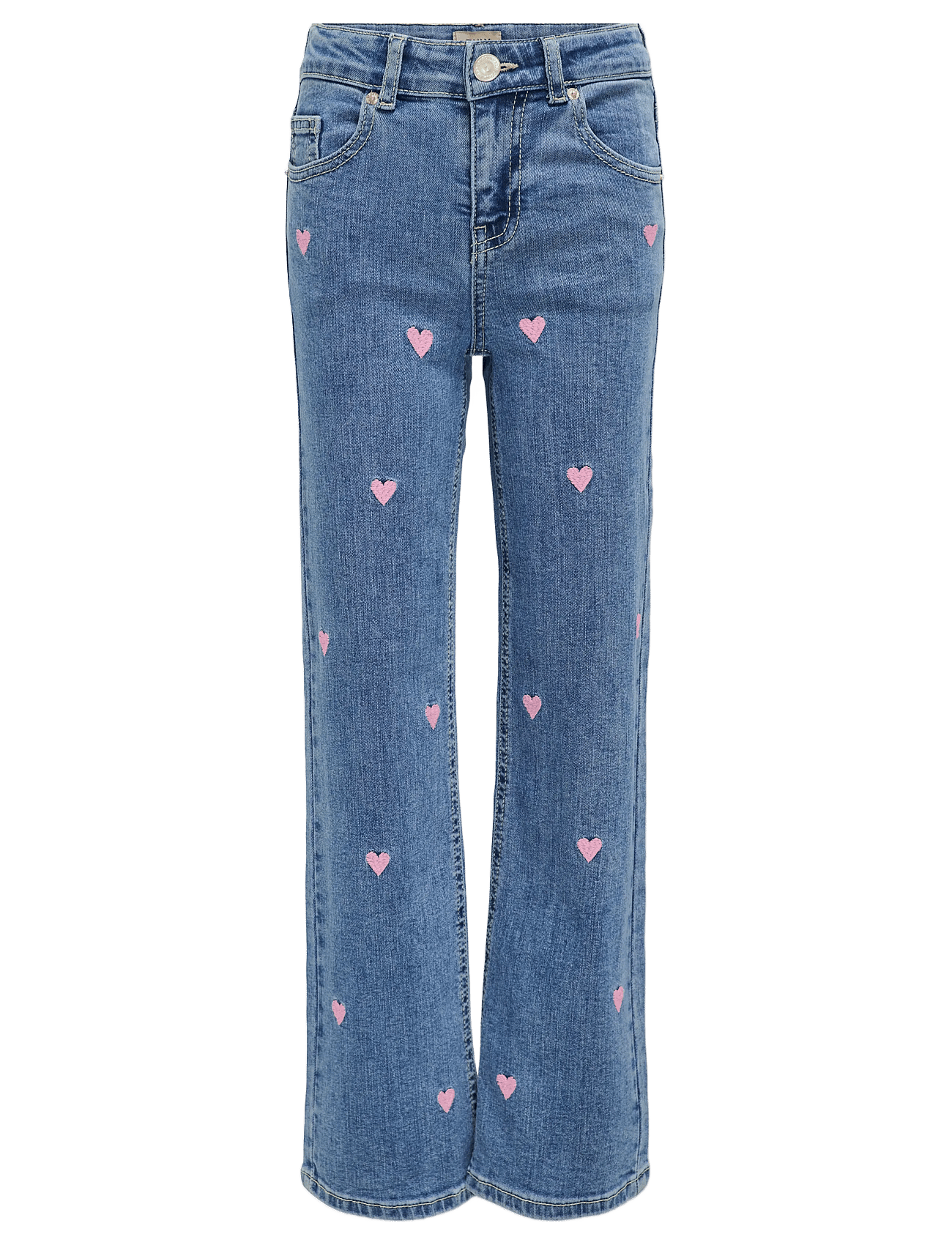 Kids Only | Kogjuicy Wide Leg Heart Emb Jeans Noos | 134
