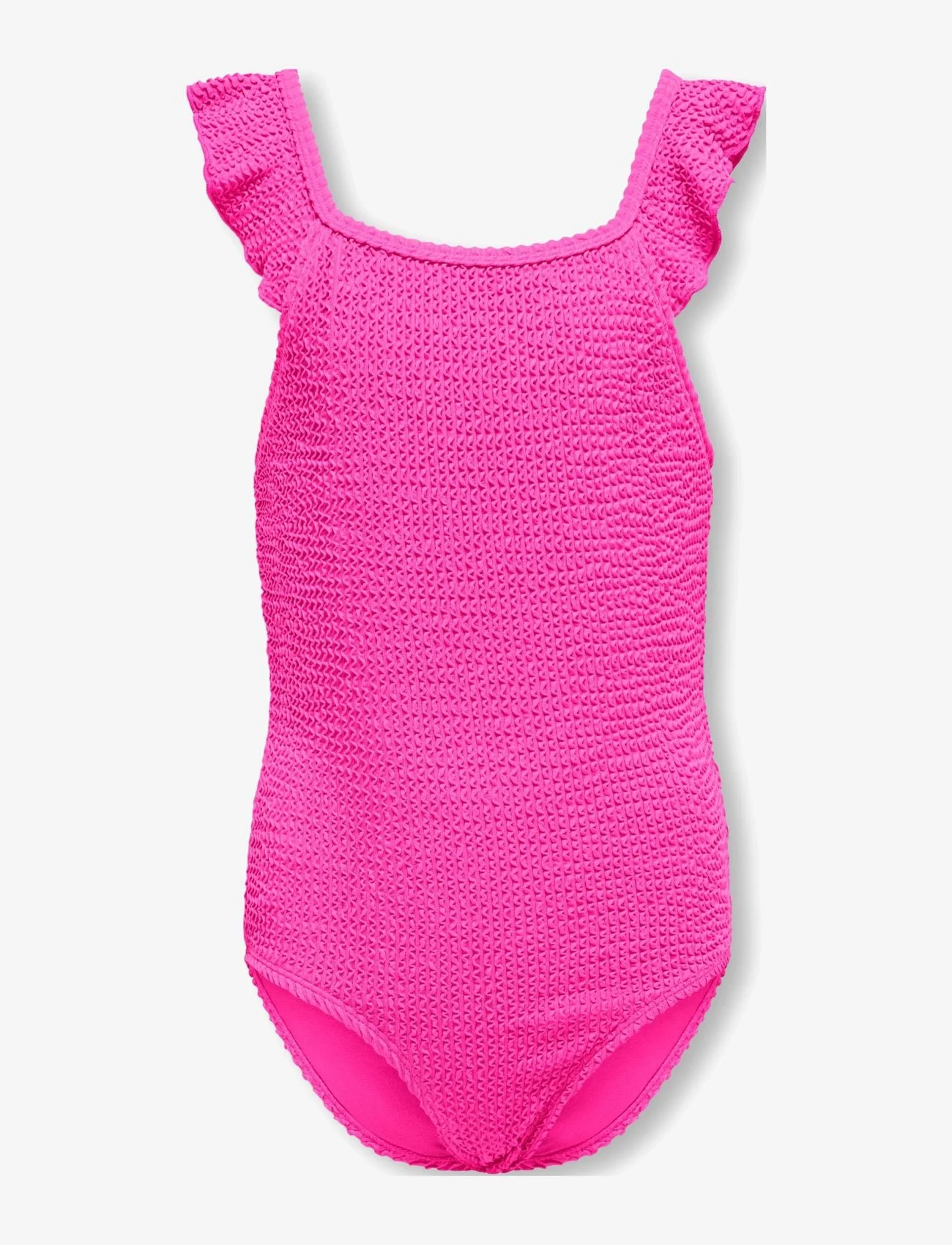 Kids Only - KOGTROPEZ STRUCTURE SWIMSUIT ACC - gode sommertilbud - knockout pink - 0