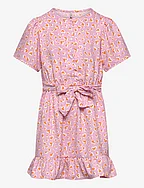 KOGPALMA S/S DRESS PTM - BEGONIA PINK