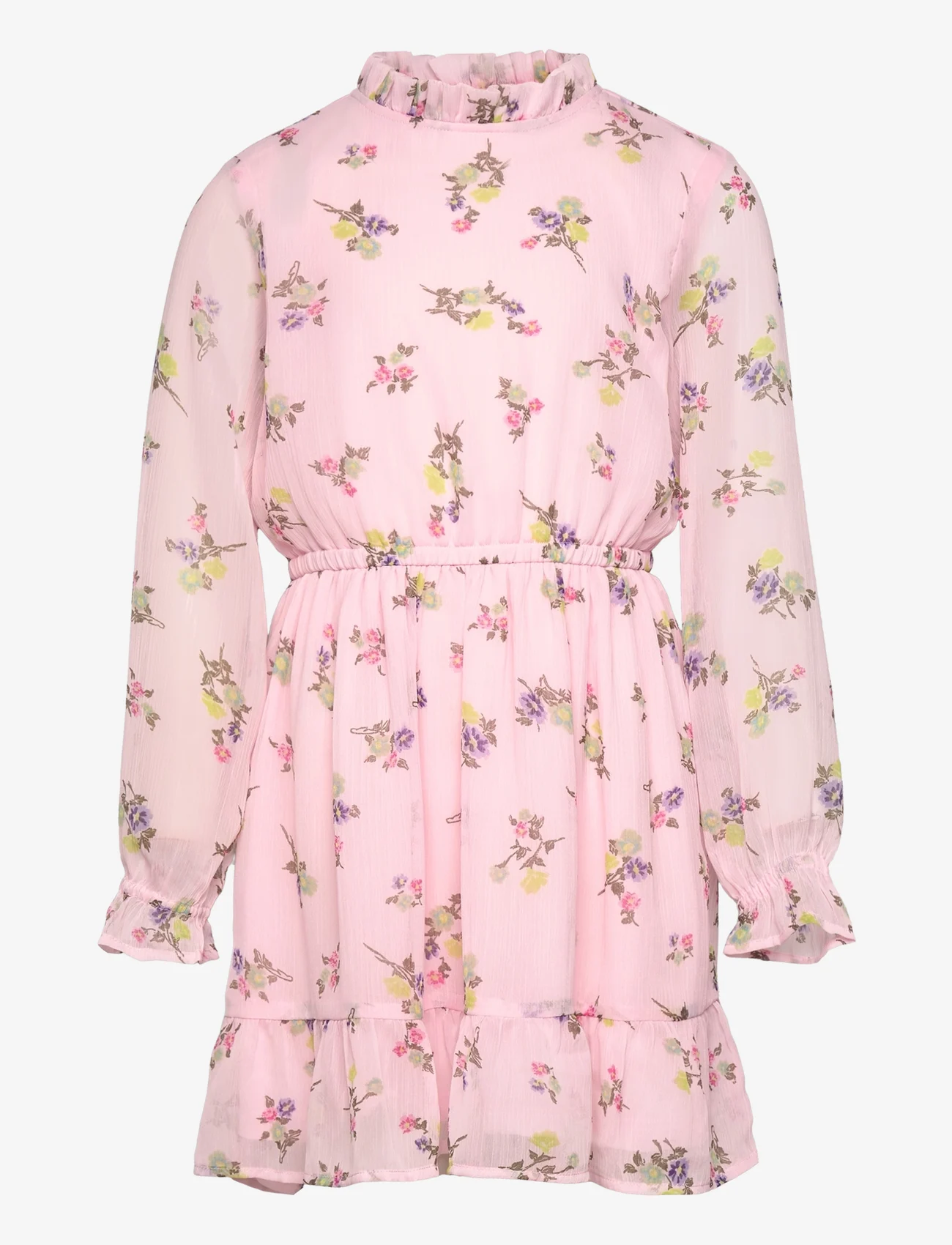 Kids Only - KOGMALINA L/S DRESS PTM - sukienki codzienne z długim rękawem - cherry blossom - 0