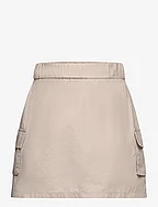 KOGFRANCHES SHORT CARGO SKIRT PNT - PUMICE STONE