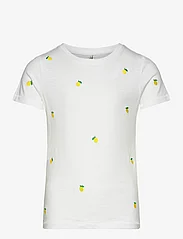 Kids Only - KOGKETTY S/S O-NECK TOP BOX JRS - kortærmede t-shirts - bright white - 0