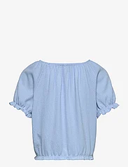 Kids Only - KOGNEW NAYA S/S  TOP JRS - kortärmade t-shirts - clear sky - 1
