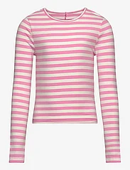 Kids Only - KOGHEIDI L/S SHORT CUT OUT TOP BOX JRS - langærmede t-shirts - begonia pink - 0