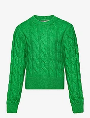 Kids Only - KOGCARLA LS SHORT CABLE O-NECK KNT - pullover - island green - 0
